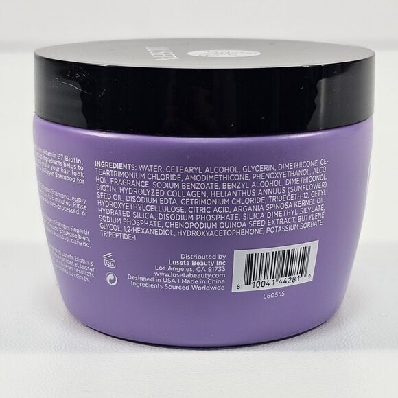 Luseta Biotin & Collagen Hair Mask Treatment 100mL Jar for Dry Thin Hair New - Picture 4 of 6